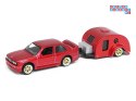 Maisto Licencjonowane Auto Metalowe BMW M3 1988 Przyczepa kempingowa ZA5967