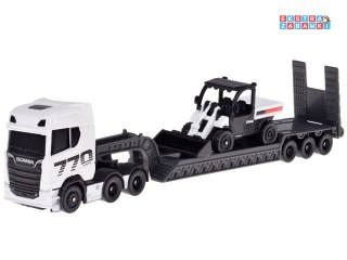 [ZA5966] Maisto licencjonowane auto metalowe Scania 770S naczepa Spychacz