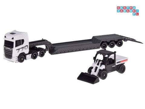 [ZA5966] Maisto Licencjonowane Auto Metalowe SCANIA 770S + naczepa Spychacz