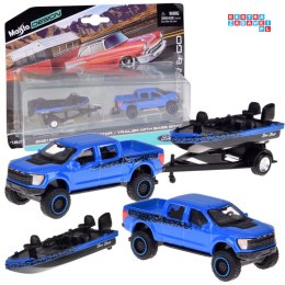 Maisto Licencjonowane Auto metalowe Ford F-150 SVT Raptor 2021 łódź ZA5970