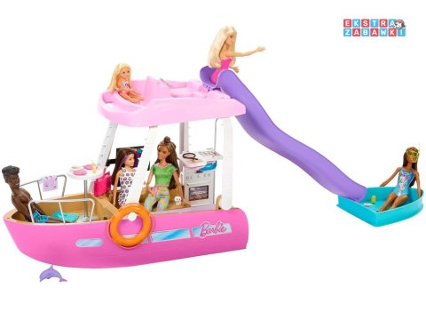 [ZA6042] Mattel Barbie motorówka dla lalek z tranformacja wnętrz akcesoria