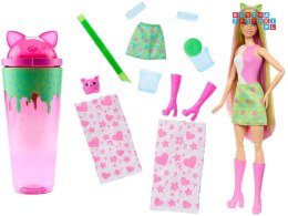 [ZA6061] Mattel Barbie Pop Reveal lalka z serii Shake kot i akcesoria