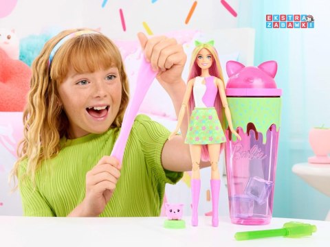 [ZA6061] Mattel Barbie Pop Reveal lalka z serii Shake kot i akcesoria