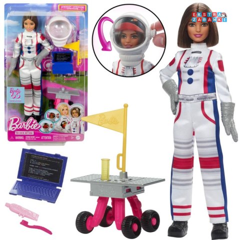 [ZA6051] Mattel Barbie You Can Be Anything lalka astronautka akcesoria