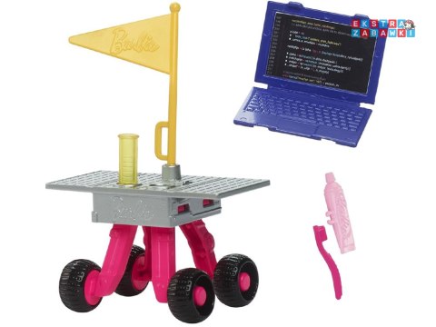 [ZA6051] Mattel Barbie You Can Be Anything lalka astronautka akcesoria