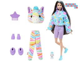 [ZA6052] Mattel Barbie lalka Cutie Reveal słodkie marzenia zebra akcesoria