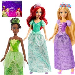 [ZA6036] Mattel Disney Princess zestaw 3 lalek: Ariel Tiana Roszpunka