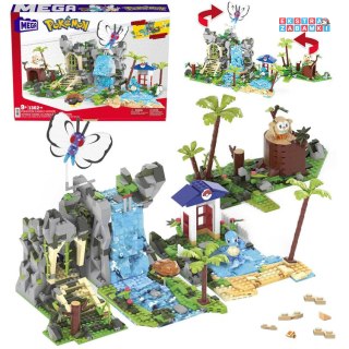 [ZA6035] Mattel zestaw mega Pokémon klocki 1362 el. 4 figurki Pokemonów