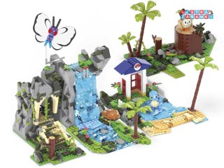 [ZA6035] Mattel zestaw mega Pokémon klocki 1362 el. 4 figurki Pokemonów