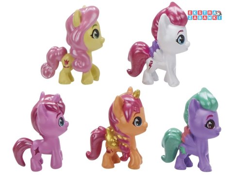[ZA6002] My Little Pony zestaw kryształowa latarnia + 5 figurek 55 akc