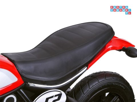 [PA0235] Motocykl Street Bob na akumulator 6V/7Ah pompowane opony wolny start MP3 - niebieski