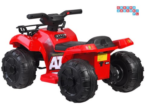 [PA0256] QUAD dla najmłodszych na akumulator 6V/4.5Ah efekty świetlne klakson MP3 - zielony