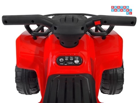 [PA0256] QUAD dla najmłodszych na akumulator 6V/4.5Ah efekty świetlne klakson MP3 - zielony