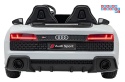 [A3000] Audi Spyder R8 Lift auto na akumulator 2x200W 24V/14Ah ekoskóra - biały