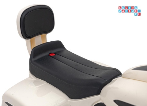 [BDM0963] Motocykl Chopper INDIAN dla najmłodszych na akumulator 1x35W 6V/4.5Ah LED klakson - biały