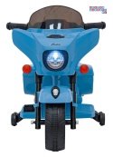 [BDM0963] Motocykl Chopper INDIAN dla najmłodszych na akumulator 1x35W 6V/4.5Ah LED klakson - niebieski