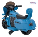 [BDM0963] Motocykl Chopper INDIAN dla najmłodszych na akumulator 1x35W 6V/4.5Ah LED klakson - niebieski