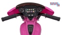 [BDM0963] Motocykl Chopper INDIAN dla najmłodszych na akumulator 1x35W 6V/4.5Ah LED klakson - różowy