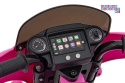 [BDM0963] Motocykl Chopper INDIAN dla najmłodszych na akumulator 1x35W 6V/4.5Ah LED klakson - różowy