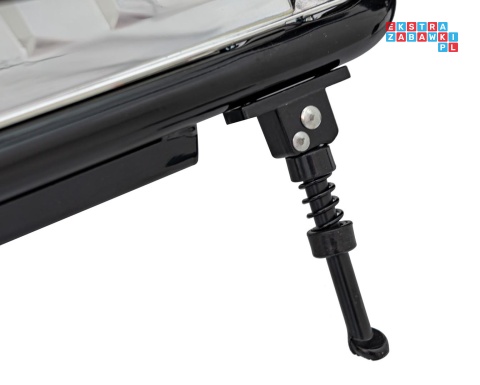 [XB-1058] Motocykl Chopper Warrior na akumulator 1x350W 36V/9Ah bezszczotkowy silnik pompowane opony - niebieski