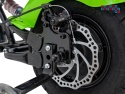 [XB-1058] Motocykl Chopper Warrior na akumulator 1x350W 36V/9Ah bezszczotkowy silnik pompowane opony - zielony