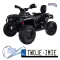 [PA0326] Quad CAN-AM OUTLANDER dwuosobowy na akumulator 4x200W 24V/7Ah Panel multimedialny - czarny