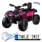 [PA0326] Quad CAN-AM OUTLANDER dwuosobowy na akumulator 4x200W 24V/7Ah Panel multimedialny - różowy