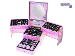 [ZA5732] Rozkładana szkatułka na biżuterię koraliki DIY ozdoby do włosów