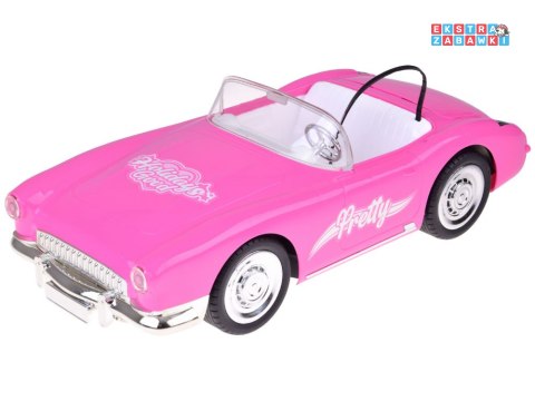 [RC0745] Autko Retro Cadillac na pilota elegancka lalka w futrze