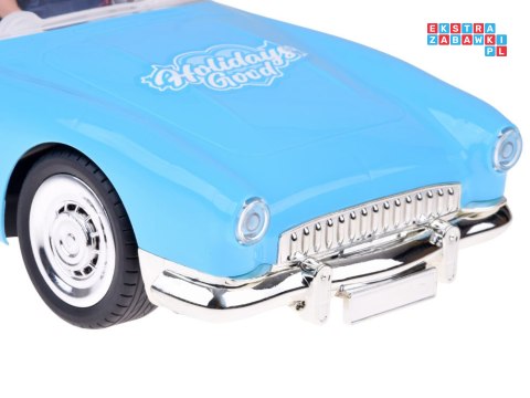 [ RC0746 ] Autko na pilota Retro Cadillac Lalka Stylowy kierowca Ken