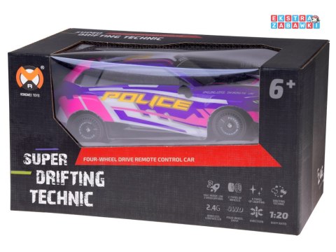 [RC0744] Auto do driftu zdalnie sterowane podświetlenie wymienne opony 4WD
