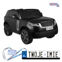[PA0319] Range Rover 4x4 dwuosobowy na akumulator 4x45W 12V/14Ah z wyświetlaczem i pilotem - czarny