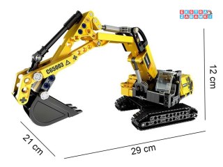 [ZA4630] CaDA klocki 467 el. techniczne konstrukcyjne koparka ruchome element