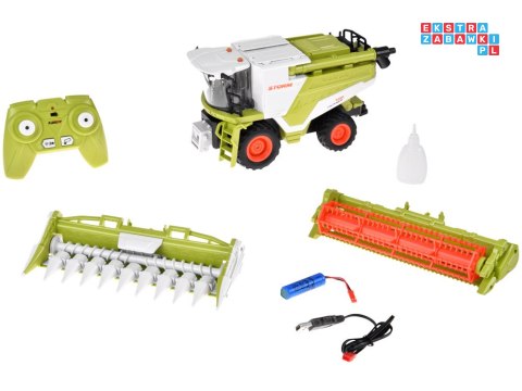 Duży Kombajn sterowany do zboża kukurydzy DYM światło dźwięk pilot RC0716