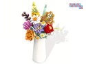 Klocki techniczne kwiaty BUKIET KWIATÓW ceramiczny wazon 1070 ele ZA5865