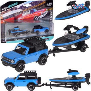 [ZA5969] Maisto licencjonowane auto metalowe Ford Bronco 2021 łódź 1:64