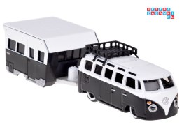 Maisto licencjonowane auto Volkswagen VAN Samba przyczepa 1:64 ZA5959