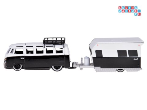 Maisto licencjonowane auto Volkswagen VAN Samba przyczepa 1:64 ZA5959
