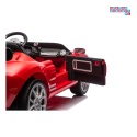 [S325] Ford GT Sportowe autko na akumulator 4x100W 24V/7Ah Bluetooth ekoskóra EVA - czerwony