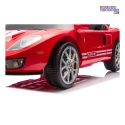 [S325] Ford GT Sportowe autko na akumulator 4x100W 24V/7Ah Bluetooth ekoskóra EVA - czerwony