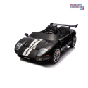 [S325] Ford GT Sportowe autko na akumulator 4x100W 24V/7Ah Bluetooth ekoskóra EVA - czarny