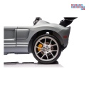 [S325] Ford GT Sportowe autko na akumulator 4x100W 24V/7Ah Bluetooth ekoskóra EVA - szary