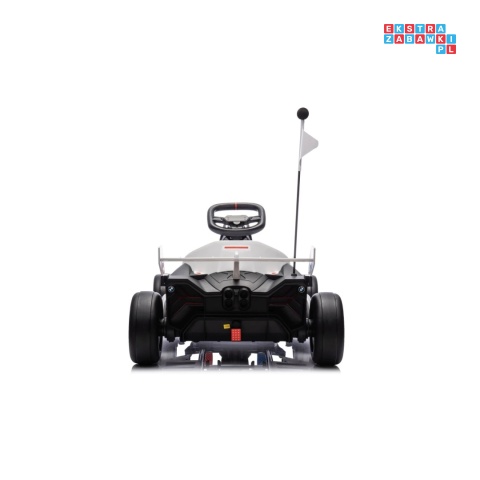[BDM00978] Gokart BMW z funkcją driftu na akumulator 2x200W 24V/9Ah wolny start sportowe siedzenie - biały