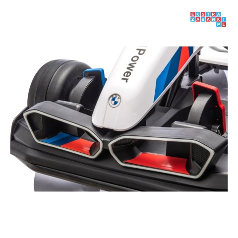 [BDM00978] Gokart BMW z funkcją driftu na akumulator 2x200W 24V/9Ah wolny start sportowe siedzenie - biały