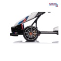 [BDM00978] Gokart BMW z funkcją driftu na akumulator 2x200W 24V/9Ah wolny start sportowe siedzenie - biały