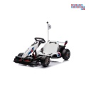 [BDM00978] Gokart BMW z funkcją driftu na akumulator 2x200W 24V/9Ah wolny start sportowe siedzenie - biały