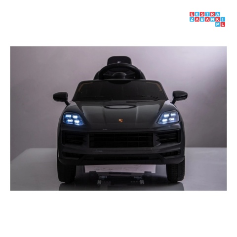 [BDM0990] Porsche Cayenne na akumulator 2x45W 12V/7Ah Bluetooth pilot EVA - czarny