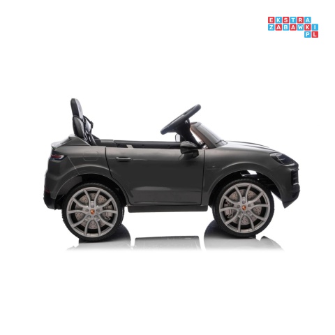 [BDM0990] Porsche Cayenne na akumulator 2x45W 12V/7Ah Bluetooth pilot EVA - czarny