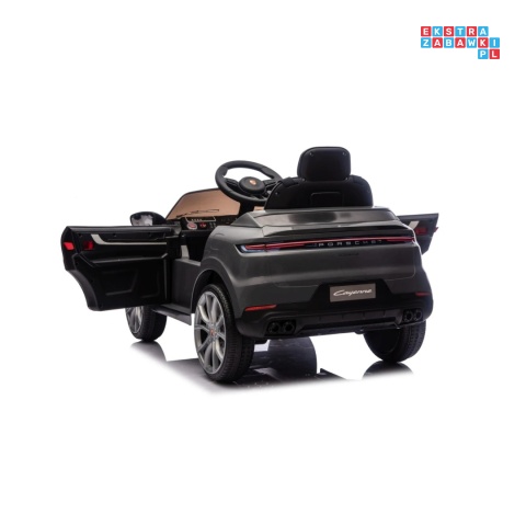 [BDM0990] Porsche Cayenne na akumulator 2x45W 12V/7Ah Bluetooth pilot EVA - czarny