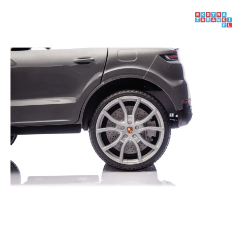 [BDM0990] Porsche Cayenne na akumulator 2x45W 12V/7Ah Bluetooth pilot EVA - czarny